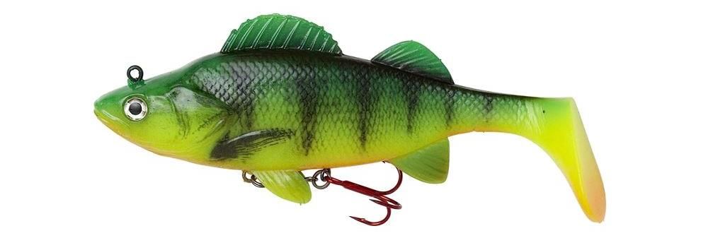DAM Effzett Natural Perch Paddle Tail