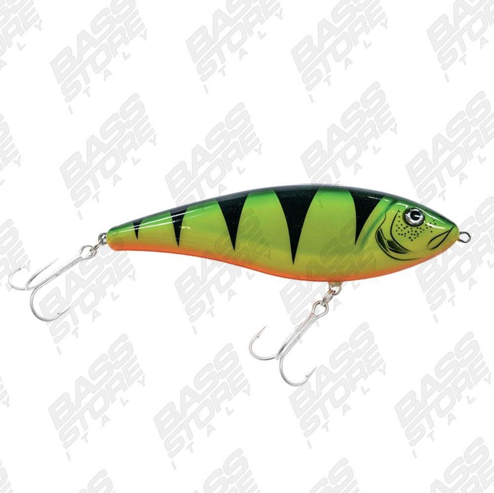 Jerkbaits di colore #BRO-UV del prodotto Hybrida J-1 jerkbait di marca Hybrida