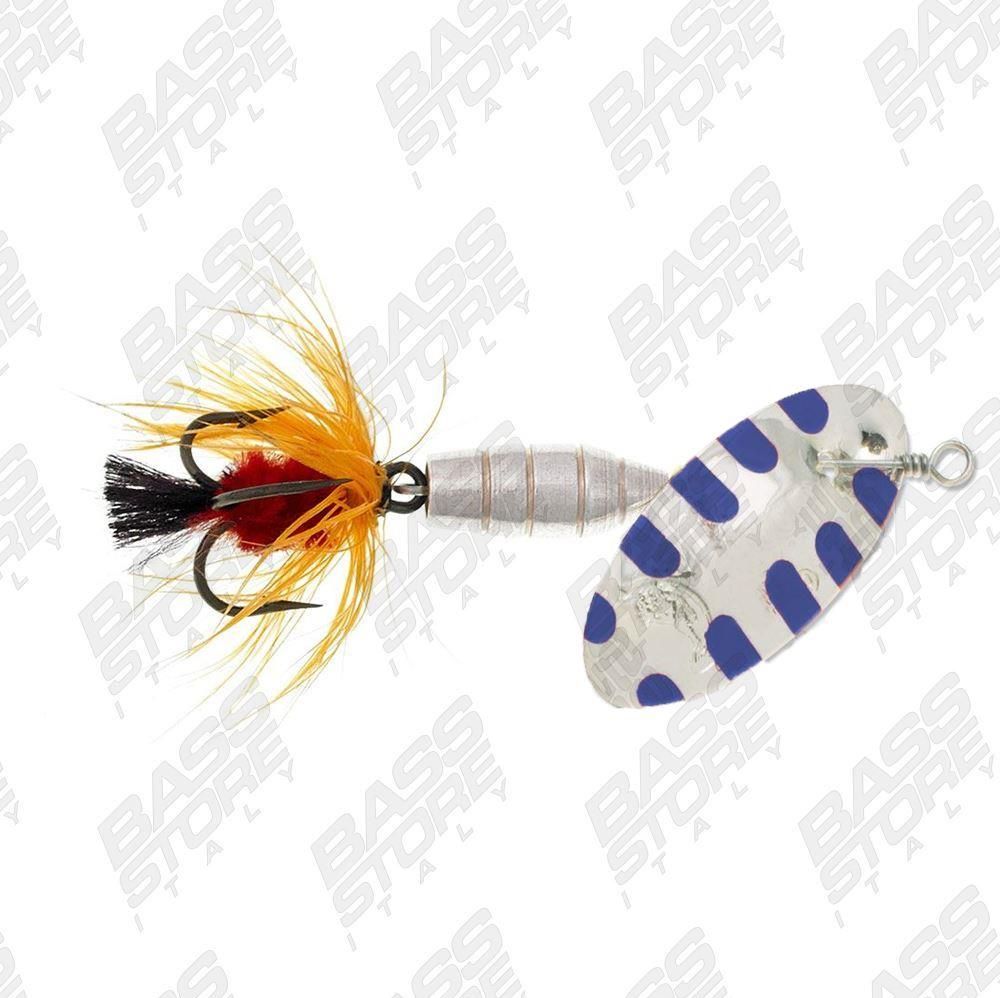 Rotanti di colore "Salamandra" Silver/Blue con Mosca del prodotto Panther Martin Zavorra PMD di marca Panther Martin
