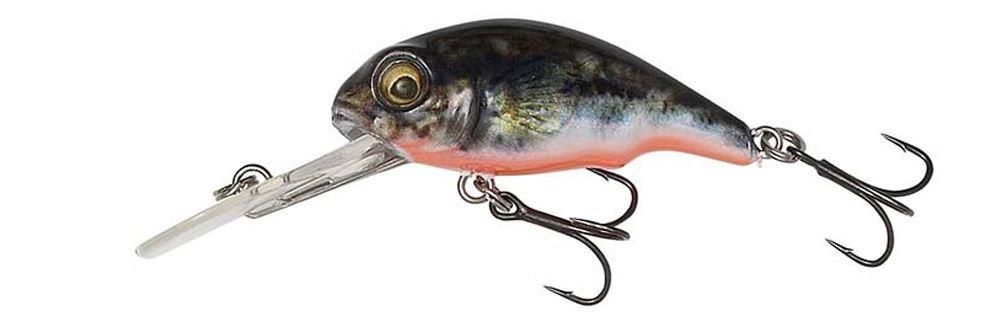 Crankbaits di colore #02 UV Red & Black del prodotto Savage Gear 3D Goby Crank di marca Savage Gear