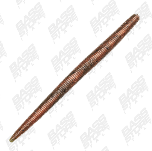Worms di colore Watermelon/ Copper Swirl del prodotto Wave Worms Tiki Bamboo Stick  di marca Wave Fishing
