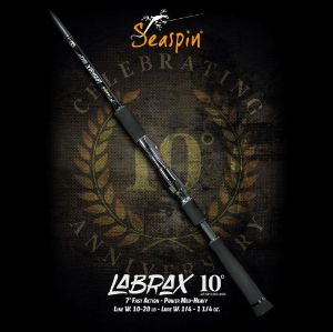 Seaspin Labrax 10&#xB0; Spinning Rods