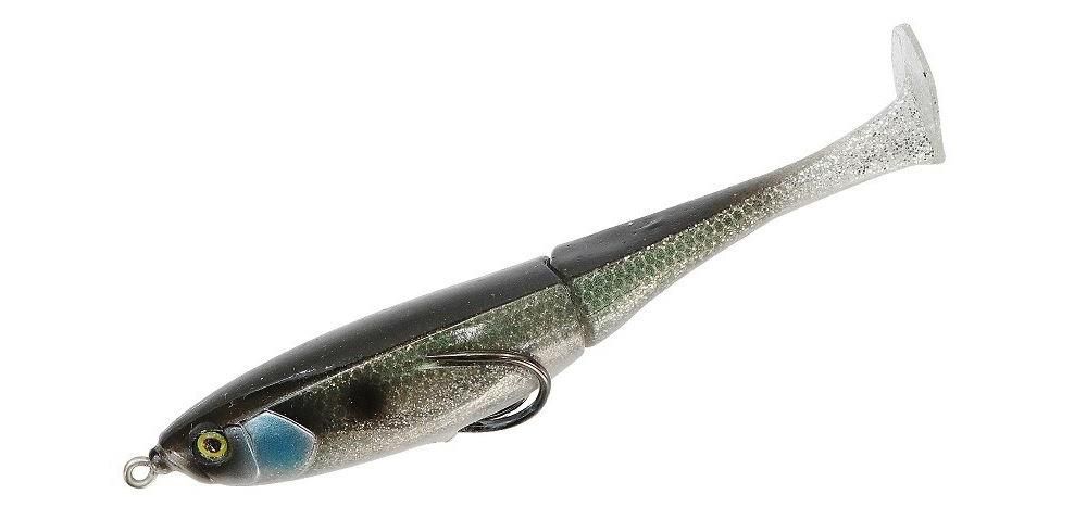 Swimbaits di colore Dark Thunder/ Clear Silver del prodotto Jackall Bros Grinch  di marca Jackall Bros