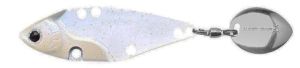 Lipless di colore Pearl Flake White del prodotto Lucky Craft iLV 50 Spin  di marca Lucky Craft