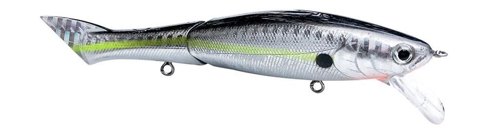 Swimbait di colore Chrome Shad del prodotto Castaic Dying Jerk di marca Castaic