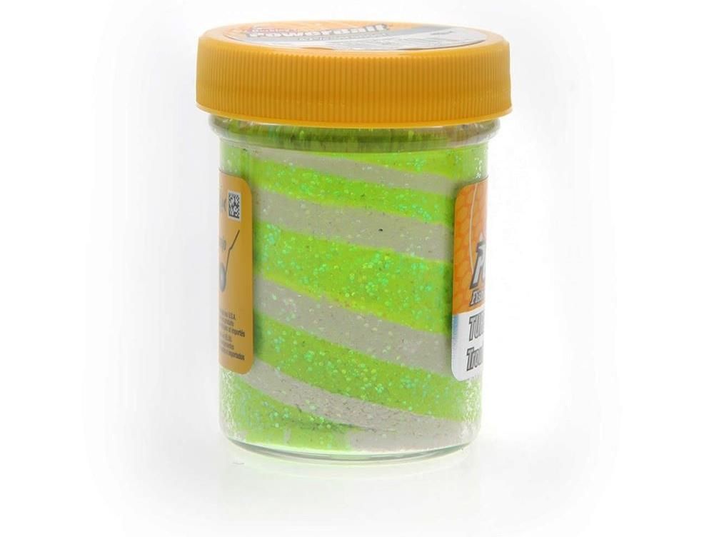 Paste e Pellet di colore White/Chart del prodotto Berkley Powerbait Glitter Turbo Dough di marca Berkley