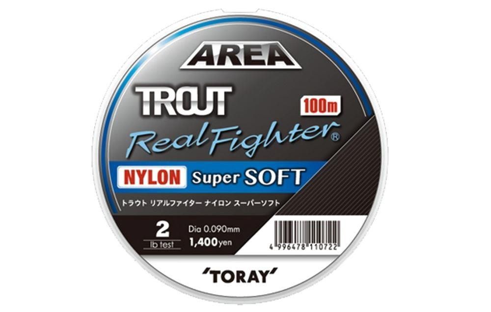 Fili Nylon del prodotto Toray Trout Real Fighter Nylon Super Soft di marca Toray