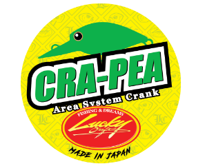 Lucky Craft Round Cra-Pea Sticker