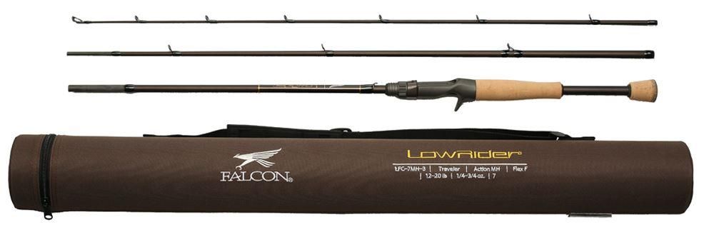 Falcon Lowrider Traveler Casting Rods 3 pcs