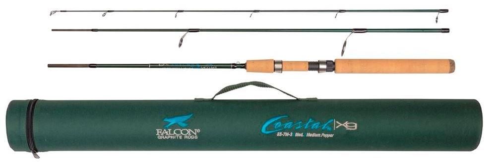 Falcon Coastal XG Traveler Spinning Rods 3 pcs