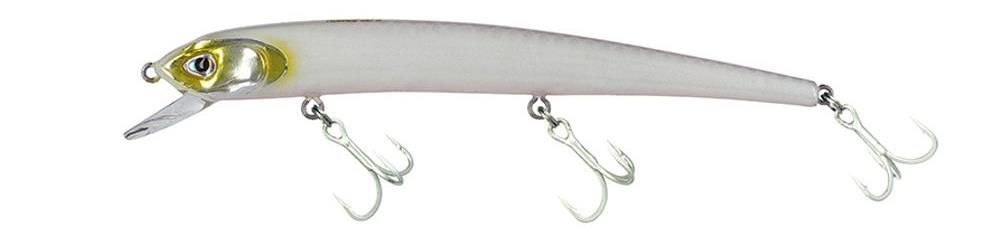 Jerkbaits di colore #466 Natural White del prodotto Molix Audace 130 di marca Molix
