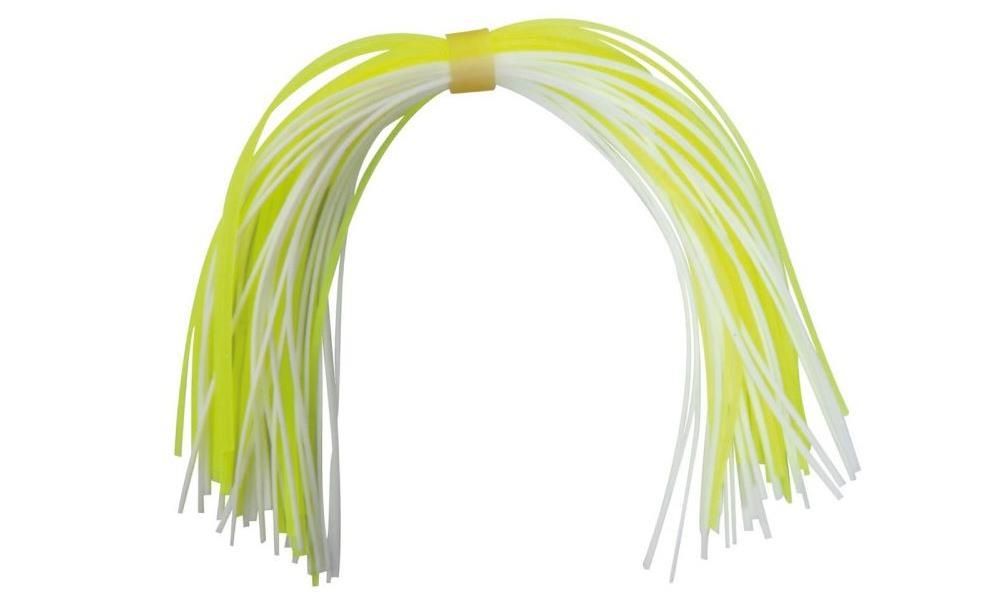 SpinnerBait di colore Yellow White - YW del prodotto Hart Silicone Skirts di marca Hart
