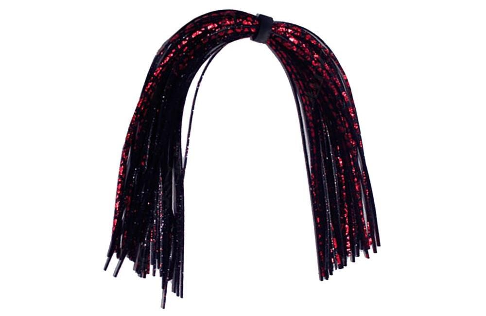 SpinnerBait di colore Black Red - BR del prodotto Hart Silicone Skirts di marca Hart