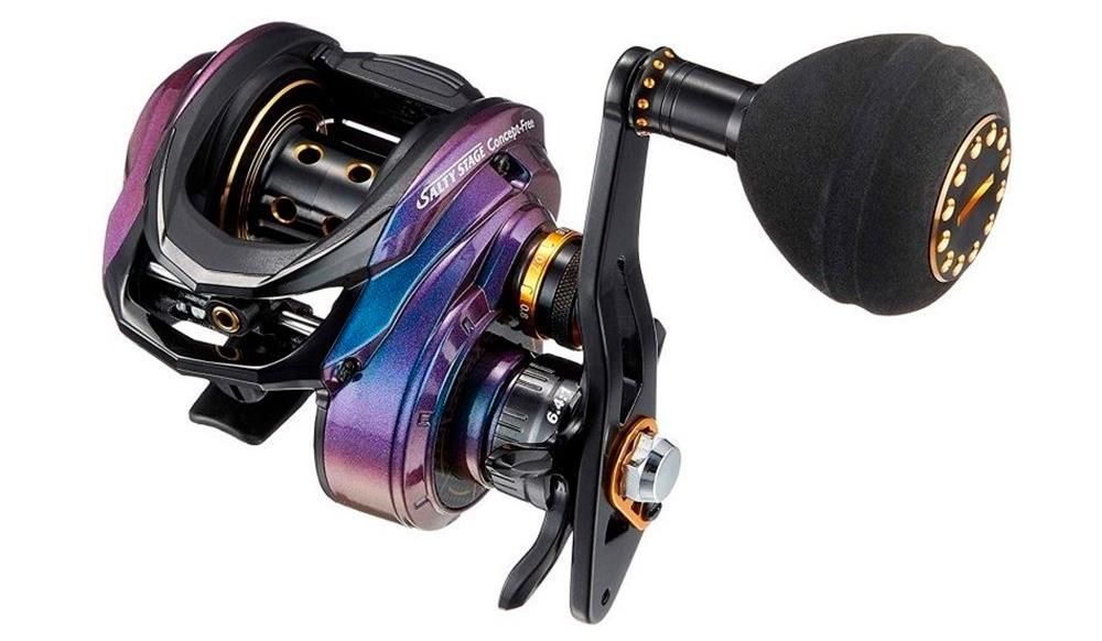 Mulinelli da Casting Low Profile del prodotto Abu Garcia Salty Stage Concept-Free-L casting Reel di marca Abu Garcia
