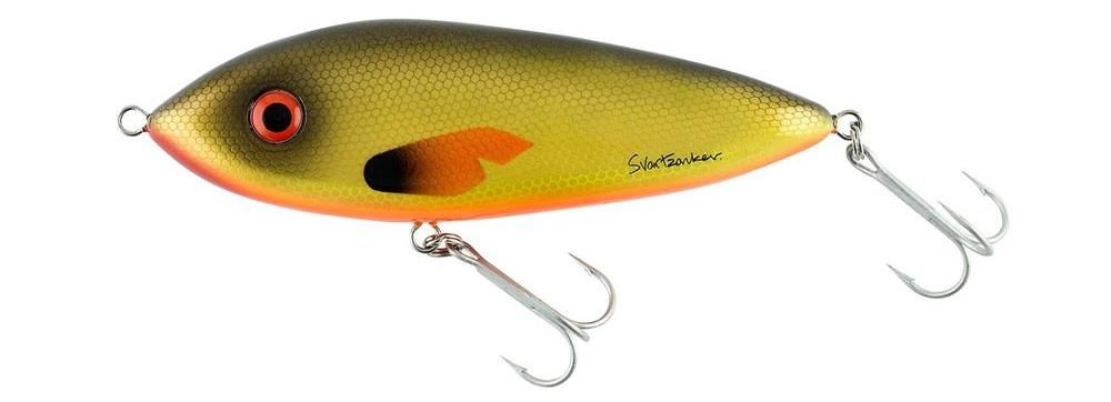 Jerkbaits di colore Golden Roach del prodotto Abu Garcia Svartzonker Mc Jerk di marca Abu Garcia