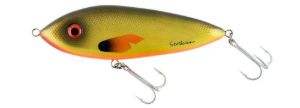 Jerkbaits di colore Golden Roach del prodotto Abu Garcia Svartzonker Mc Jerk di marca Abu Garcia