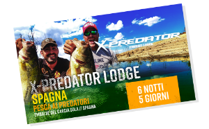 Viaggio di Pesca X-Predator Lodge Spagna Offerta Speciale
