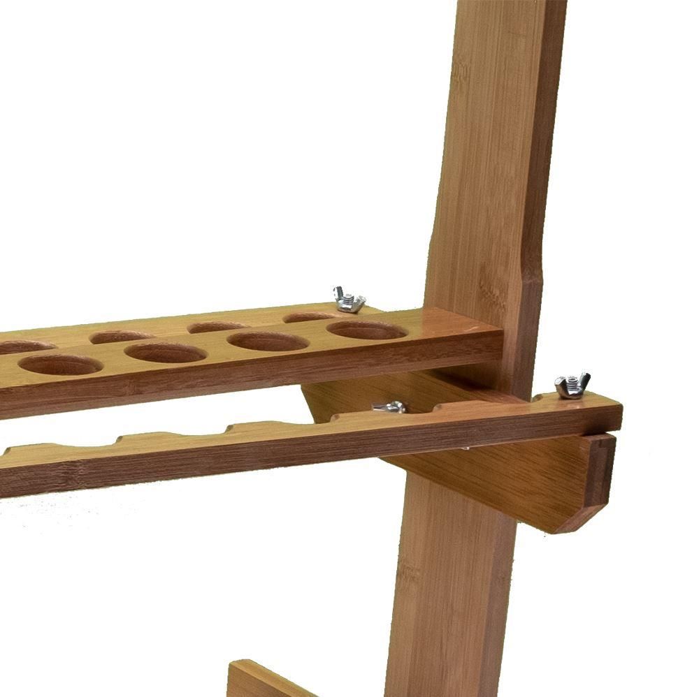 Bassstoreitaly Wooden Rod Rack