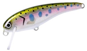 Jerkbaits di colore Shiny Rainbow del prodotto Skunk Works Fishing Marble Trouble jerk di marca Skunk Works Fishing