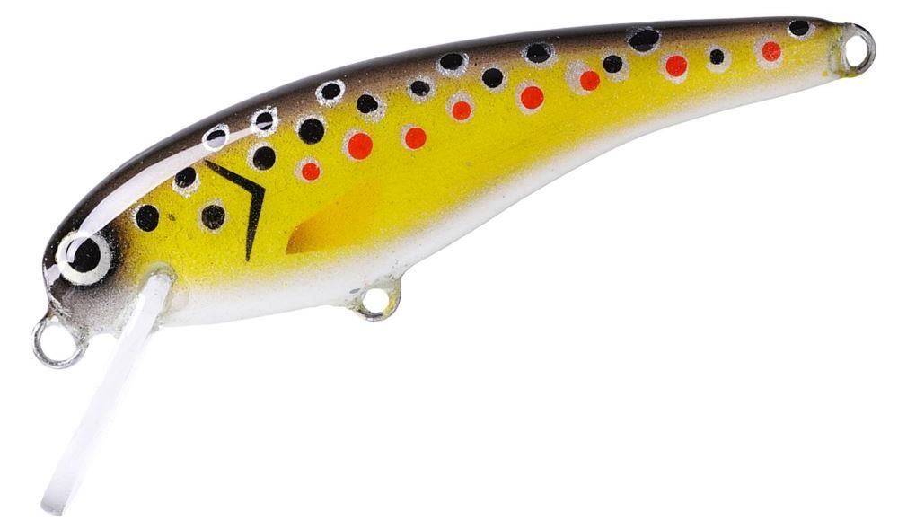 Jerkbaits di colore Natural Brown del prodotto Skunk Works Fishing Marble Trouble jerk di marca Skunk Works Fishing