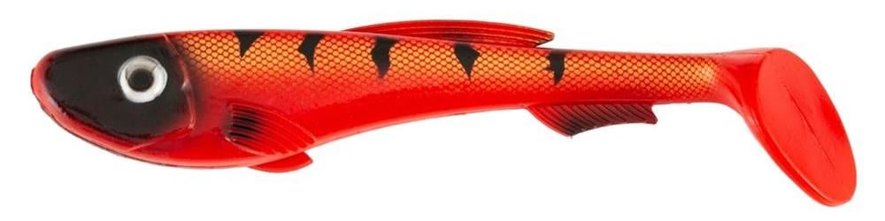 Grub di colore Red Tiger del prodotto Abu Garcia Beast Paddle Tail di marca Abu Garcia
