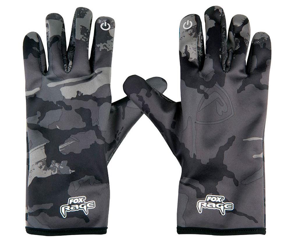 Fox Rage Windblocker Thermal Camo Gloves