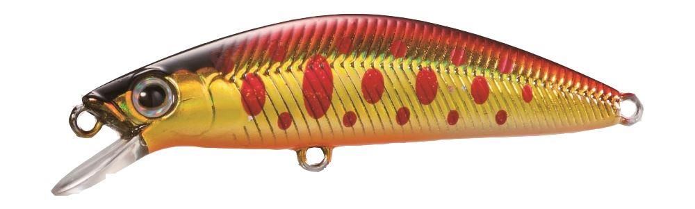 Jerkbaits di colore #010 Red Yamame del prodotto Shimano Cardiff Folletta di marca Shimano