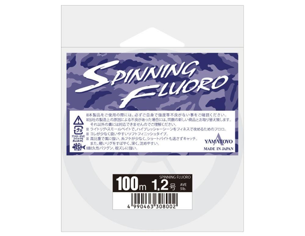 Fili Fluorocarbon del prodotto Yamatoyo Spinning Fluoro di marca Yamatoyo