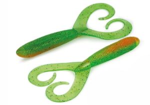 Grub di colore #487 hot perch del prodotto Molix Ra Twin Bulk di marca Molix