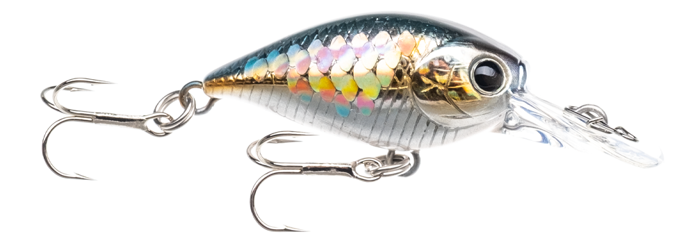 Crankbaits di colore MS American Shad del prodotto Lucky Craft Deep Cra-Pea Treble di marca Lucky Craft