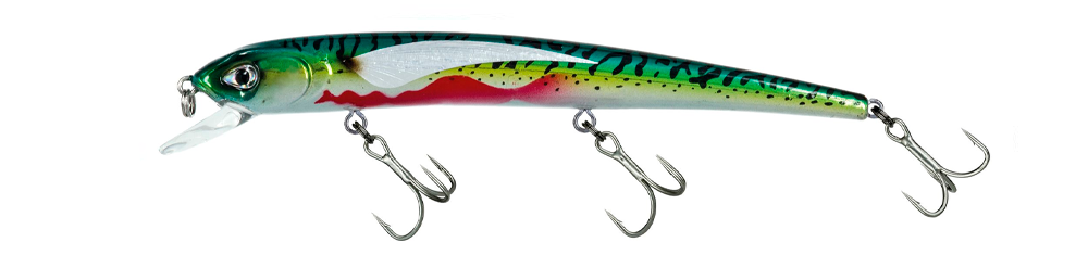 Jerkbaits di colore #205 Bloody Green Mackerel del prodotto Molix Audace 130 di marca Molix