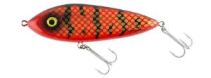 Jerkbaits di colore Red Tiger del prodotto Abu Garcia Svartzonker Mc Jerk di marca Abu Garcia