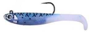 Swimbaits di colore Blue Mackerel del prodotto Bertox Natural Sardine soft shad di marca Bertox