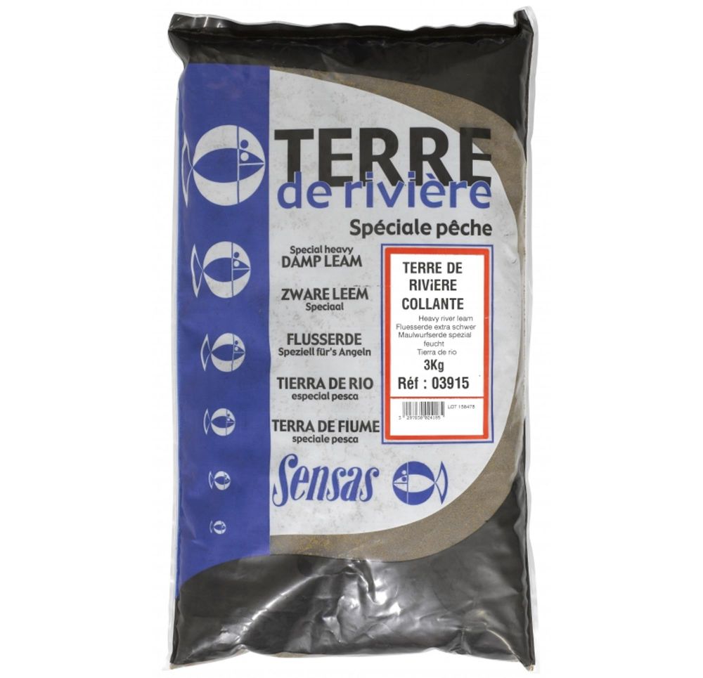 Terre e Argille del prodotto Sensas Terra di Riviere Collante di marca Sensas