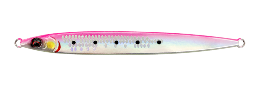 Metal Jig di colore UV Pink Glow del prodotto Savage Gear Sardine Slider di marca Savage Gear