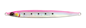 Metal Jig di colore UV Pink Glow del prodotto Savage Gear Sardine Slider di marca Savage Gear