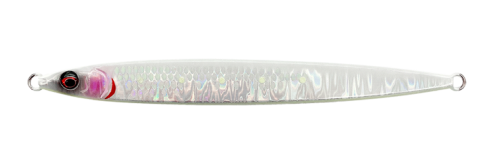 Metal Jig di colore UV White Glow del prodotto Savage Gear Sardine Slider di marca Savage Gear