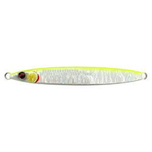 Metal Jig di colore UV Chartreuse Glow del prodotto Savage Gear Sardine Glider di marca Savage Gear