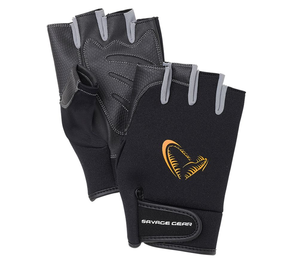 Savage Gear Gloves Neoprene Half Finger Savage Gear