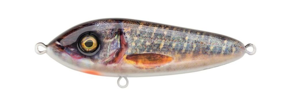 Jerkbaits di colore Real Pike del prodotto Abu Garcia Svartzonker Mc Jerk di marca Abu Garcia