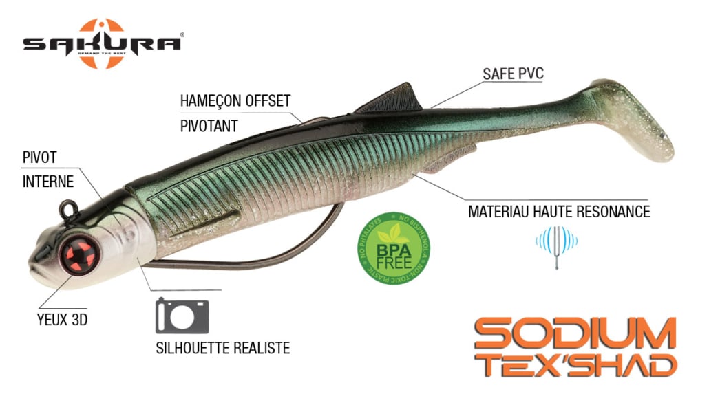 Immagine del prodotto Sakura Sodium Tex&#x27; Shad