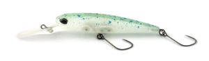 Jerkbaits di colore IT19-15 Ice Glow del prodotto Valkein Schwan S IT Custom Silver Sticker di marca Valkein