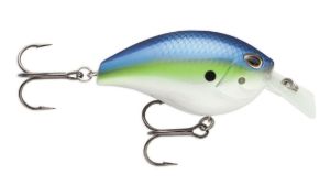 Crankbaits di colore Hot Blue Shad del prodotto Storm Arashi Silent Square Crankbait di marca Storm