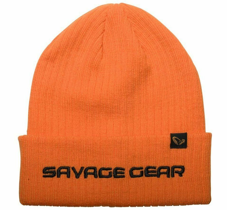 Savage Gear Fold-Up Beanie One Size Sun Orange
