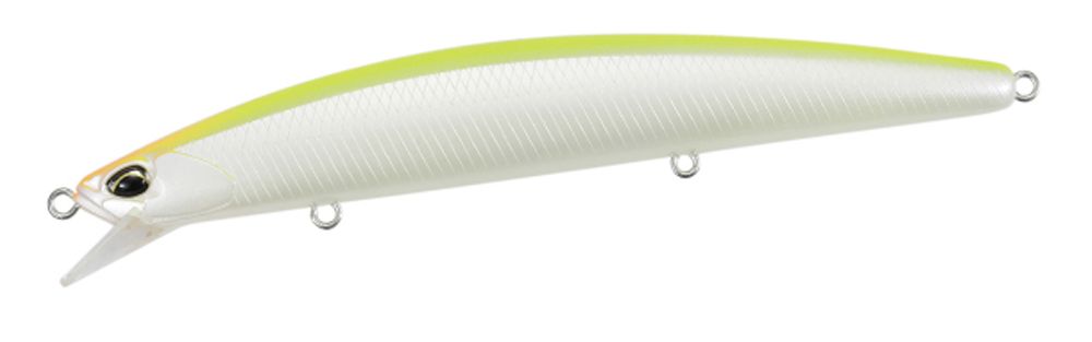 Jerkbaits di colore Pearl Chart del prodotto DUO Tide Minnow Sprat SF di marca DUO