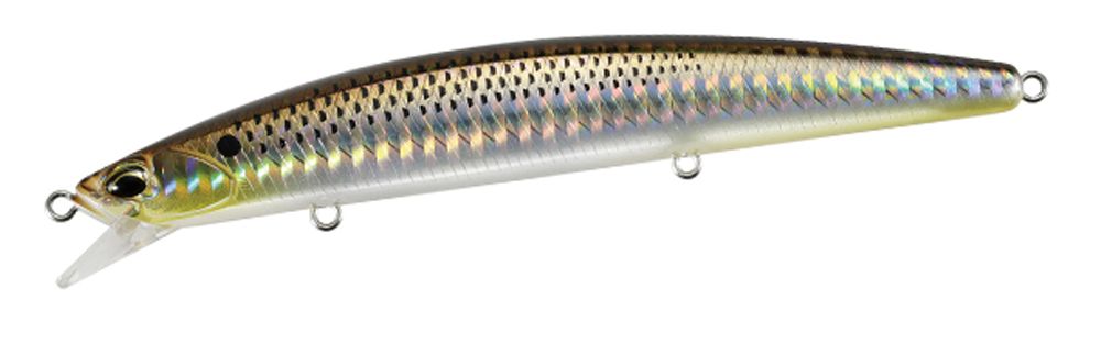 Jerkbaits di colore Prime Mullet del prodotto DUO Tide Minnow Sprat SF di marca DUO