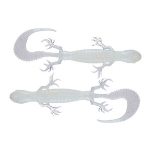 Creature e Craw di colore Albino Flash del prodotto Savage Gear 3D Lizard  di marca Savage Gear