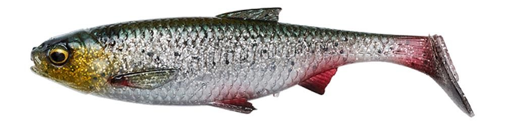 Swimbaits di colore Green Silver del prodotto Savage Gear 3D River Roach Bulk di marca Savage Gear
