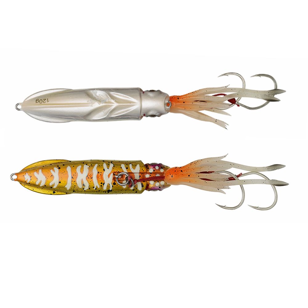Savage Gear Swimsquid Inchiku Orange Gold Glow Savage Gear
