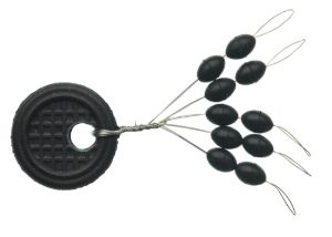 Sensas Black Line Stopper Oval Sensas